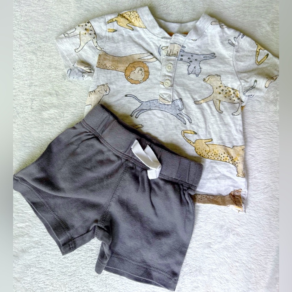 Shorts and Tee Outfit